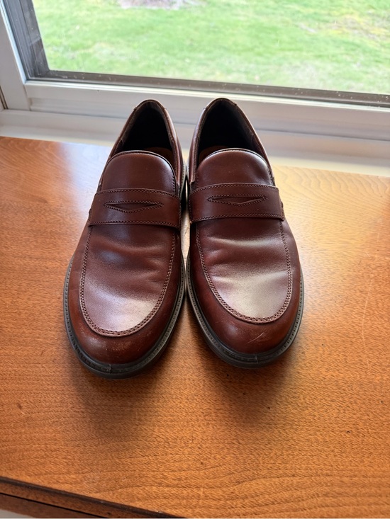 ECCO Men’s Brown Leather Penny Loafers Metropole. 44 EU main image 8